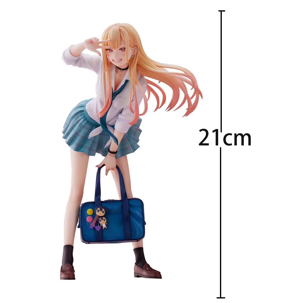 Anime Kitagawa Marin Figure Kitagawa Marin Action Figure Kitagawa Marin Figurine Doll PVC Model Toy Collection Statue Gift 21Cm