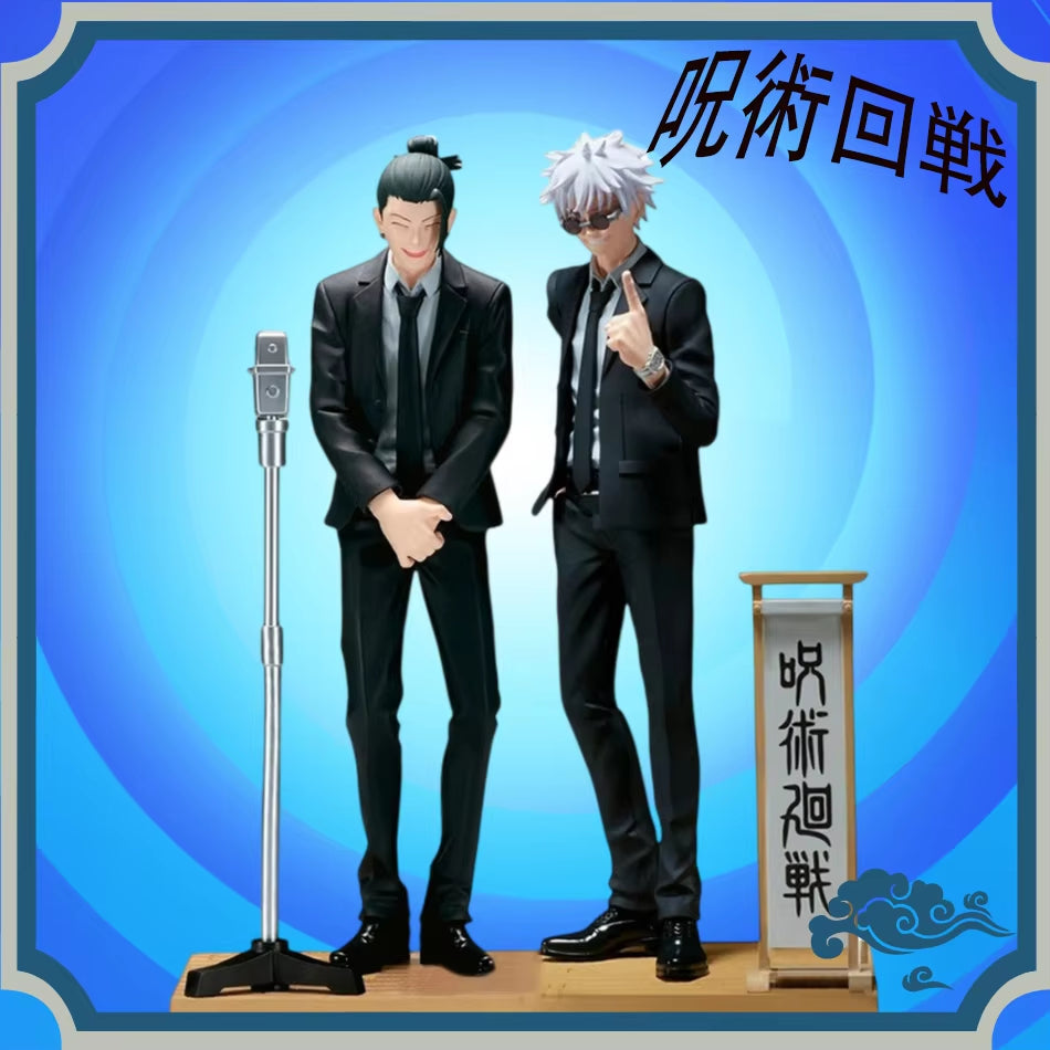 JJK Anime Figure Geto Suguru Gojo Satoru Action Figure Geto Suguru Gojo Satoru Figurine Doll PVC Model Collection Statue Gift