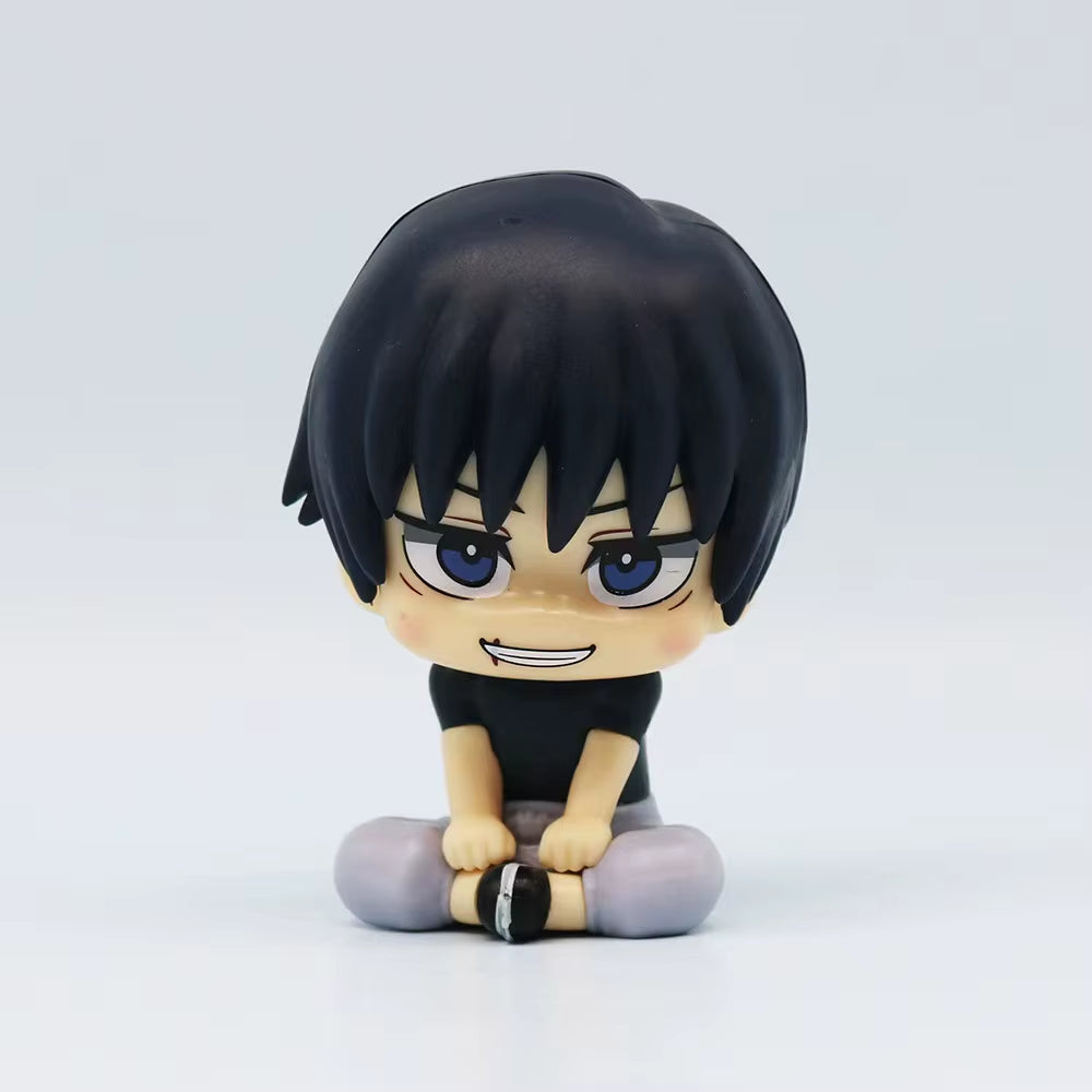 Jujutsu Kaisen Anime Figure Kawaii Geto Suguru PVC Model Fushiguro Figurine Cute Inumaki Gojo Satoru Okkotsu Yuta Brithday Gift