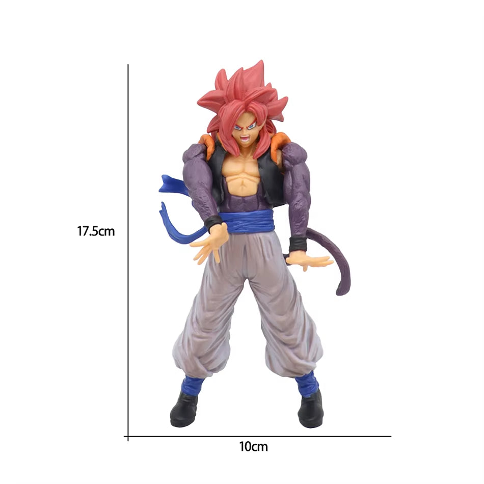 17-18CM Anime Dragon Ball Z Super Saiyan Son Goku Broly Vegeta Anime Action Figure Model Gifts Collectible Figurines for Kids