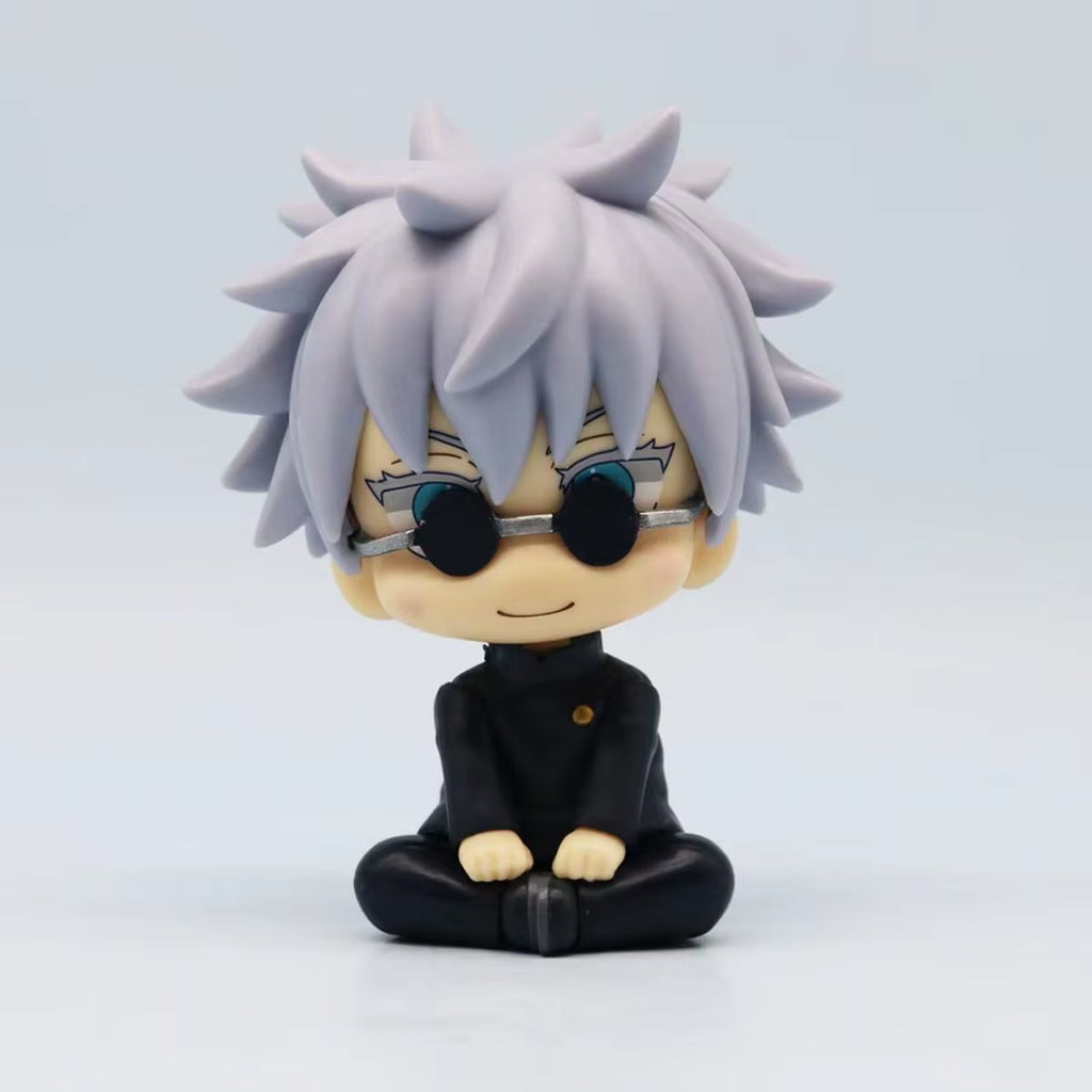 Jujutsu Kaisen Anime Figure Kawaii Geto Suguru PVC Model Fushiguro Figurine Cute Inumaki Gojo Satoru Okkotsu Yuta Brithday Gift