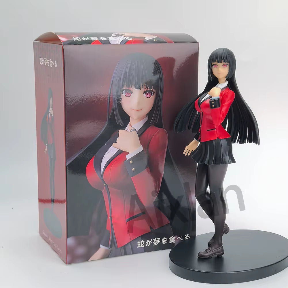 17Cm ARTFX J Kakegurui Anime Figure Jabami Yumeko PVC Action Figure Collectible Model Toys Gift Ornaments Doll Toy