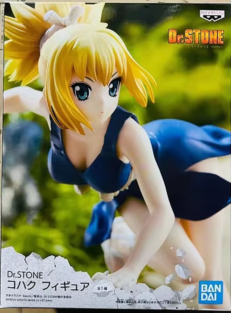 In Stock Banpresto BANPRESTO Dr.Stone Amber Suika Anime Figure Collectible Model Ornaments Anime Model Toys Original Box