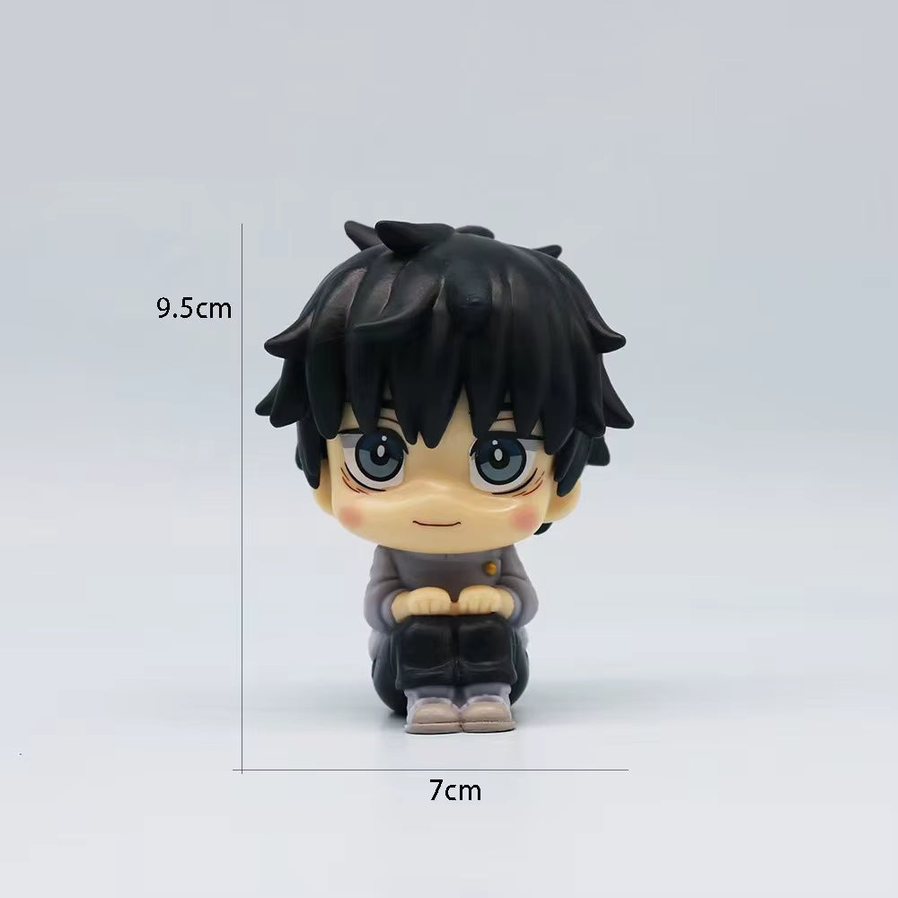 Jujutsu Kaisen Anime Figure Kawaii Geto Suguru PVC Model Fushiguro Figurine Cute Inumaki Gojo Satoru Okkotsu Yuta Brithday Gift