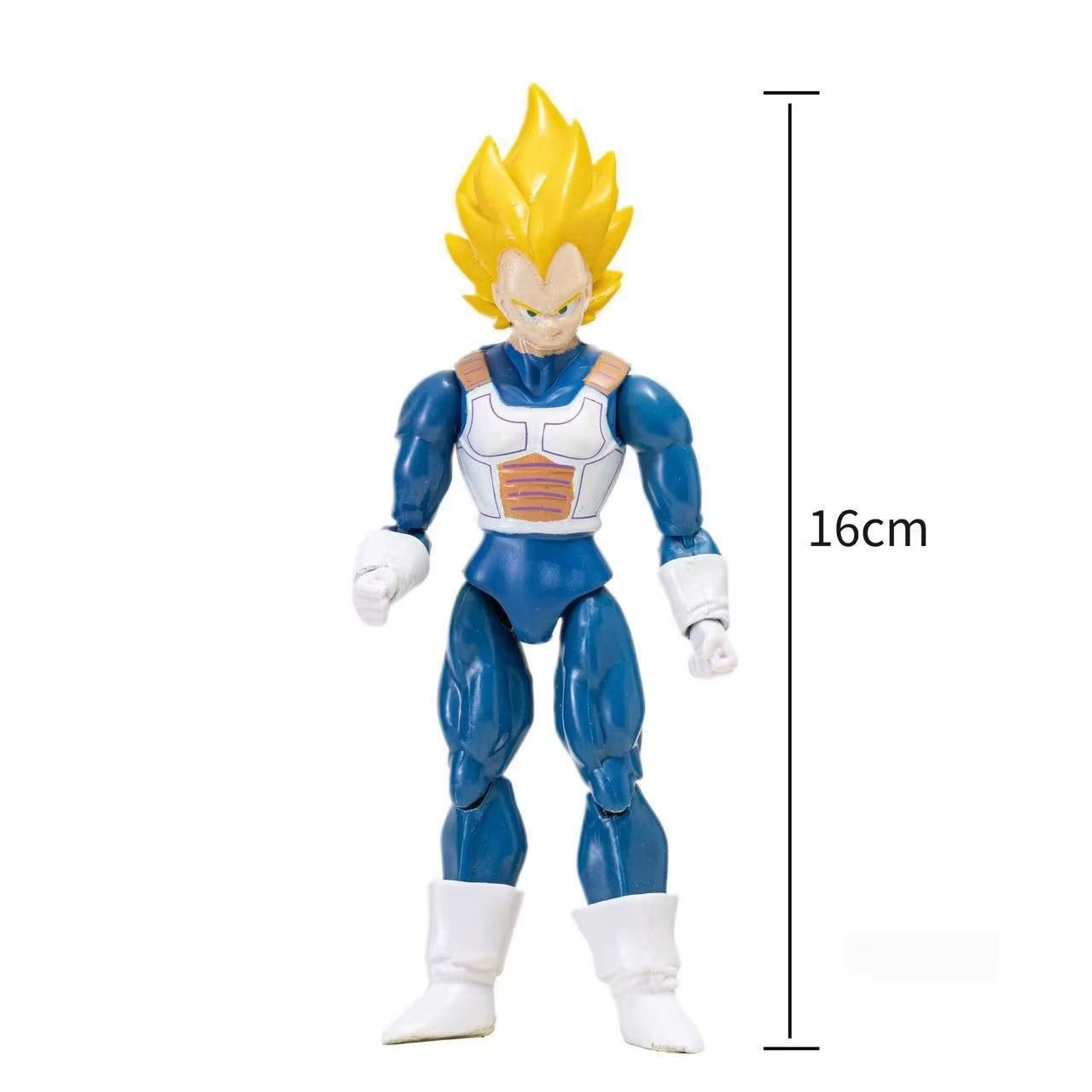 Dragon Ball Super Anime Action Figures Set - Son Goku Son Gohan Vegeta Frieza - Collectible Assembly Model Toys Gift for Kids