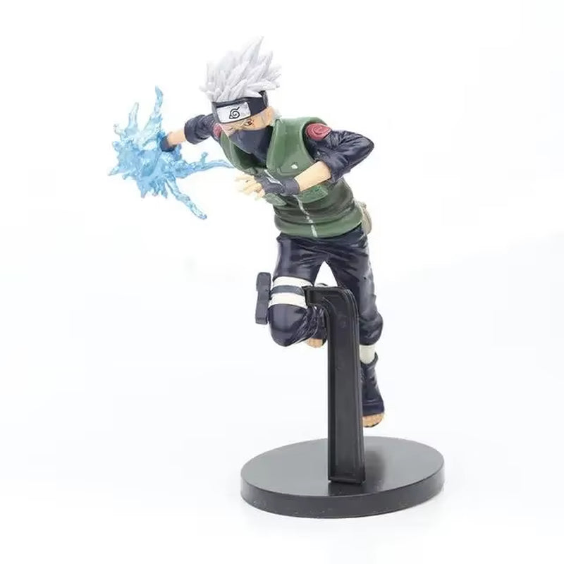 1Pc 20Cm Anime Naruto Sasuke Kakashi Uzumaki Gaara Action Figures Cartoon PVC Collectiable Model Toys Kids Boys Birthday Gifts
