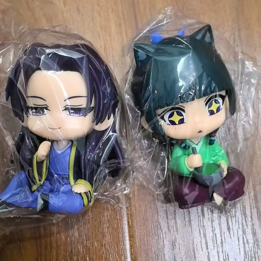 10Cm Kusuriya No Hitorigoto Anime Figure Garden Party #2640 Maomao Action Figure #2372 Jinshi Figurine PVC Collection Model Toys