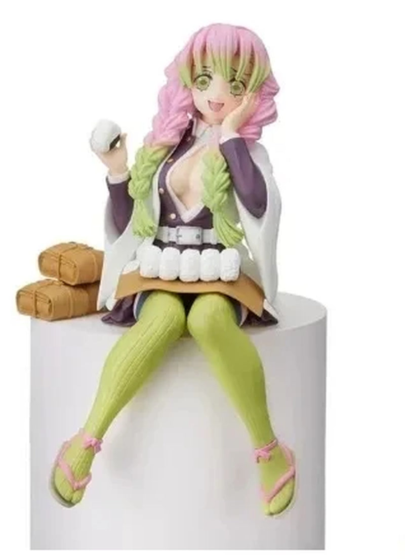 10-15Cm Anime Demon Slayer Figure Kamado Tanjirou Nezuko Sitting Posture Action Figure PVC Model Doll Collection Toy Gift