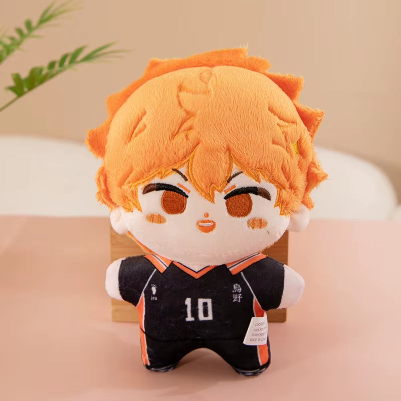 Anime Haikyuu Plush Doll 20Cm Hinata Shoyo Yu Nishinoya Akaashi Koushi Kuroo Miya Atsumu Stuffed Toys Home Decor Plushie Toy