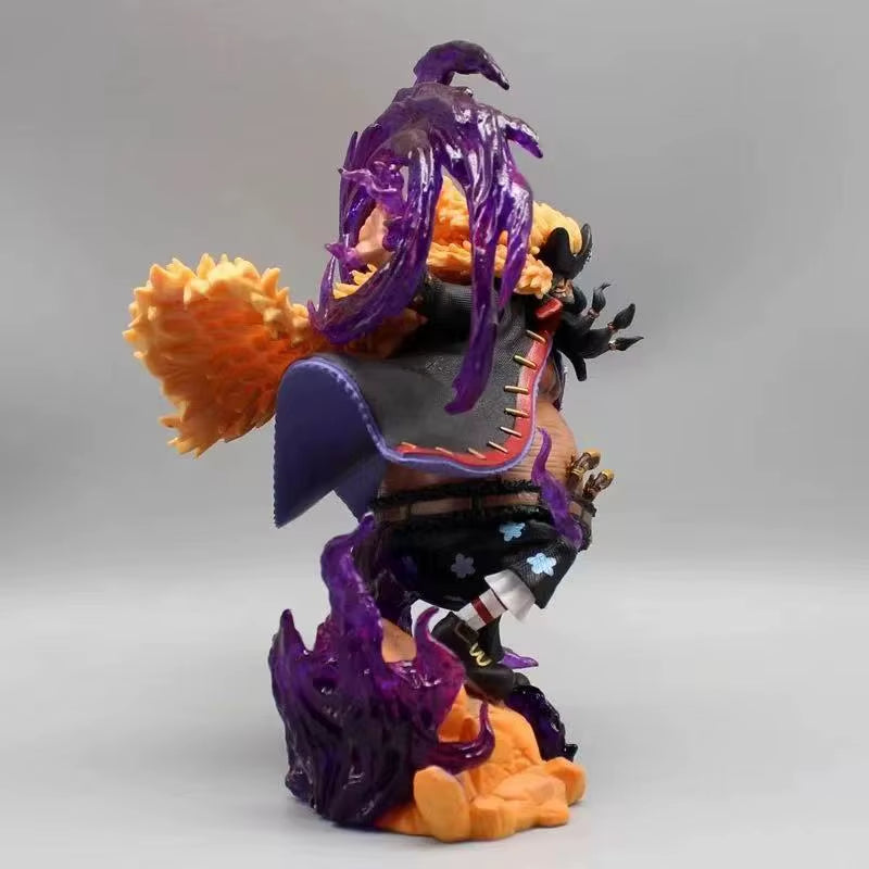 22Cm Blackbeard Marshall D Teach Figures Manga One Piece Anime Figure Black Beard GK Statue Model Collection Room Ornament Gift