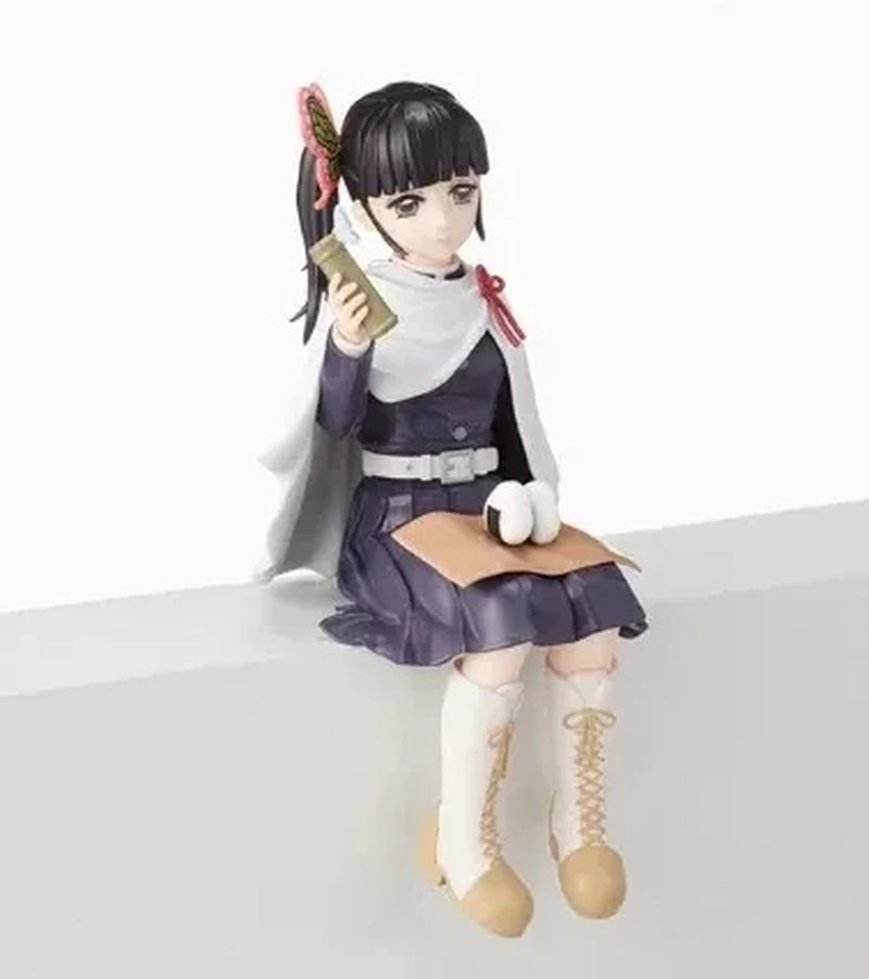 10-15Cm Anime Demon Slayer Figure Kamado Tanjirou Nezuko Sitting Posture Action Figure PVC Model Doll Collection Toy Gift