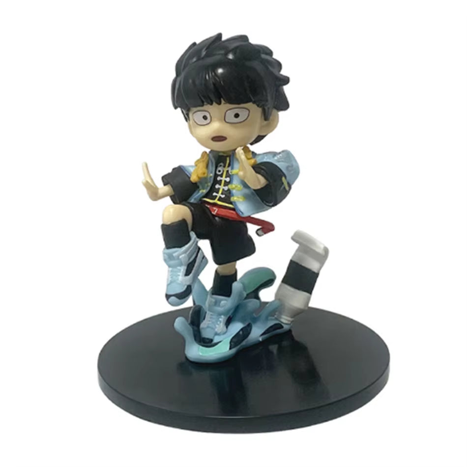 By Japanese Mr. ONE Created Youth Comics Mob Psycho 100、Reigen Arataka Maofu Yingshan PVC Statue Model Doll Decoration Toy Gifts