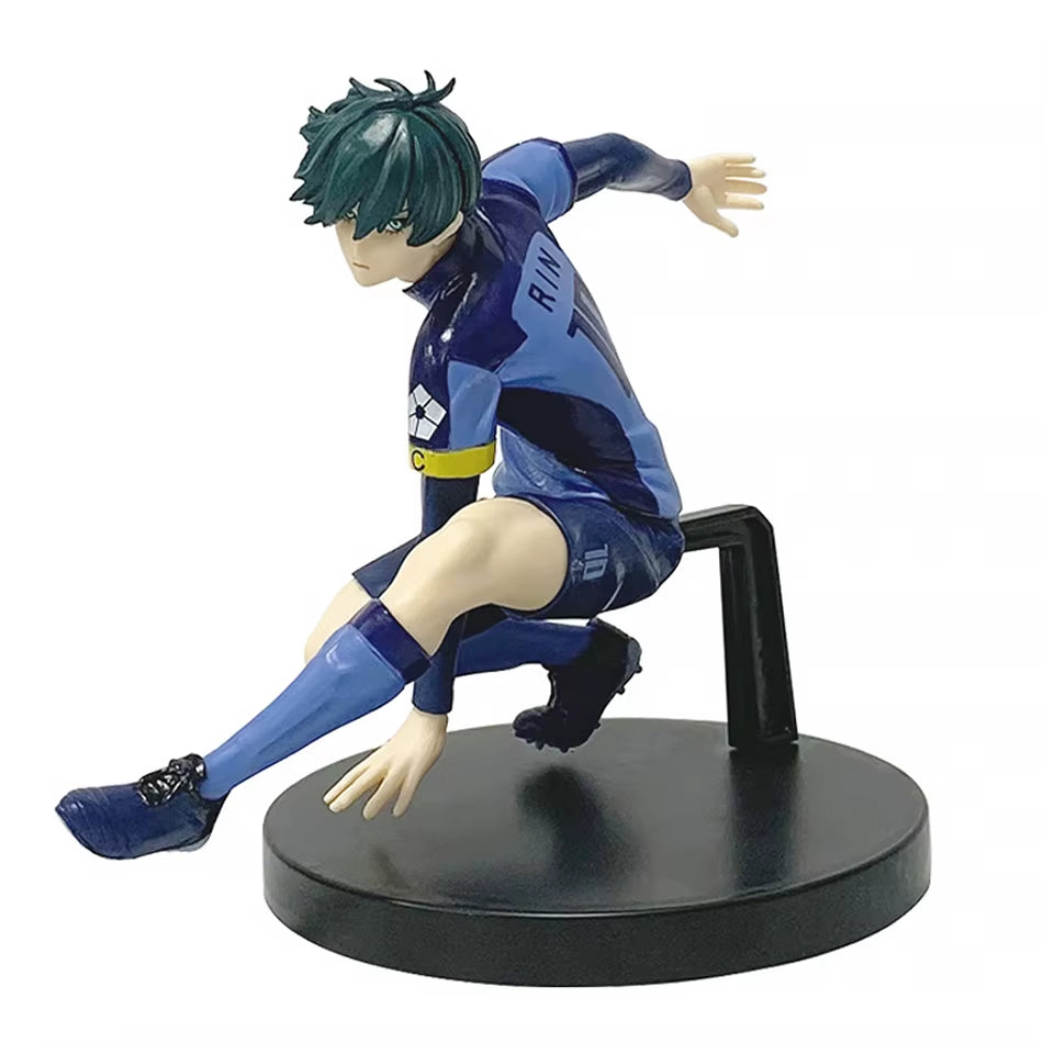 10Cm Q Version Blue Lock Anime Figure Sagi Yoichi Chigiri Hyoma Nagi Seishiro Figures Collection Model Figurine Doll Toy
