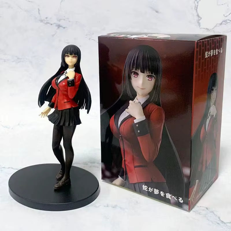 17Cm ARTFX J Kakegurui Anime Figure Jabami Yumeko PVC Action Figure Collectible Model Toys Gift Ornaments Doll Toy