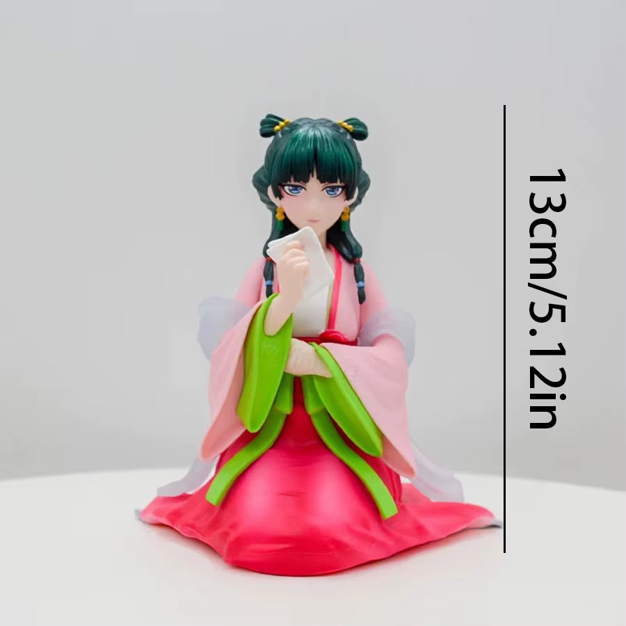 10Cm Kusuriya No Hitorigoto Anime Figure Garden Party #2640 Maomao Action Figure #2372 Jinshi Figurine PVC Collection Model Toys