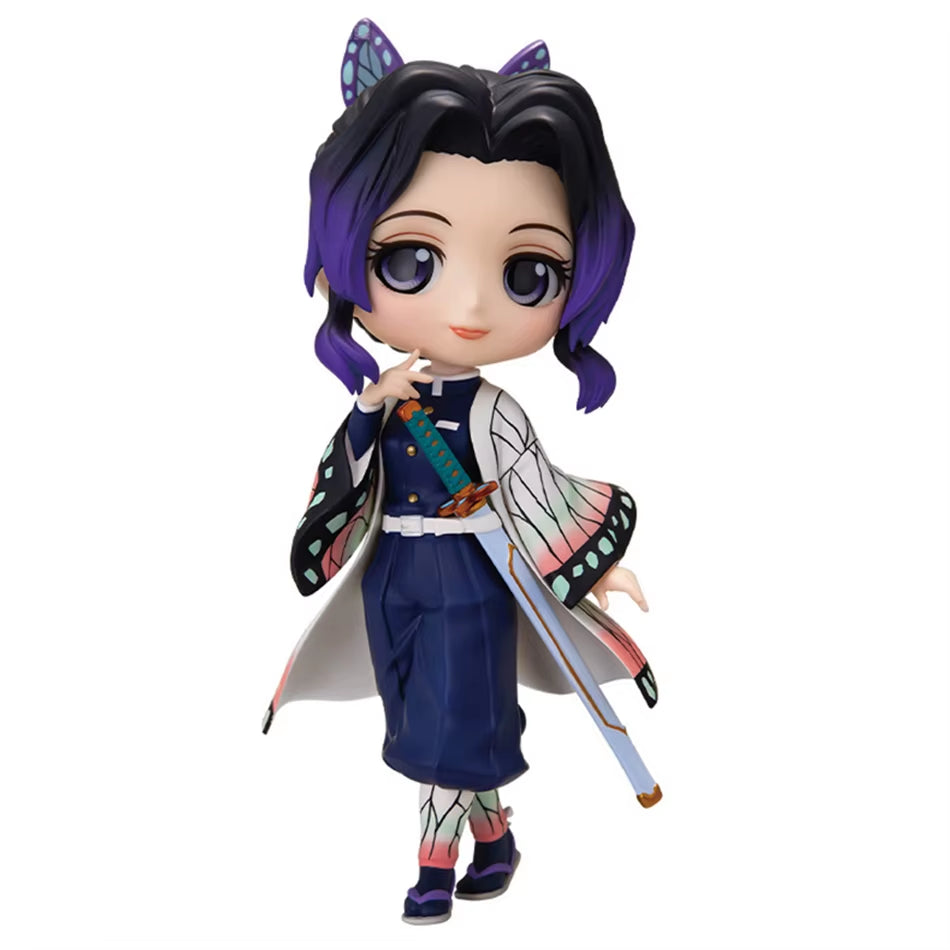 15Cm Anime Demon Slayer Kimetsu No Yaiba Figure Kamado Tanjirou Action Figure Agatsuma Zenitsu Nezuko Warrior PVC Model Toys