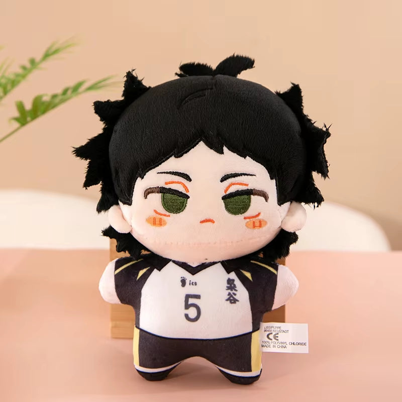Anime Haikyuu Plush Doll 20Cm Hinata Shoyo Yu Nishinoya Akaashi Koushi Kuroo Miya Atsumu Stuffed Toys Home Decor Plushie Toy