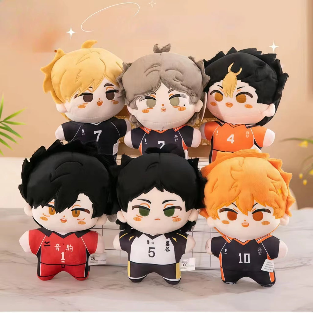 Anime Haikyuu Plush Doll 20Cm Hinata Shoyo Yu Nishinoya Akaashi Koushi Kuroo Miya Atsumu Stuffed Toys Home Decor Plushie Toy