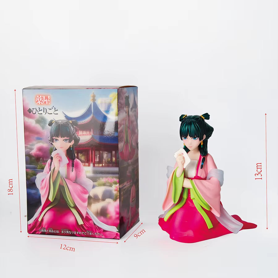 10Cm Kusuriya No Hitorigoto Anime Figure Garden Party #2640 Maomao Action Figure #2372 Jinshi Figurine PVC Collection Model Toys