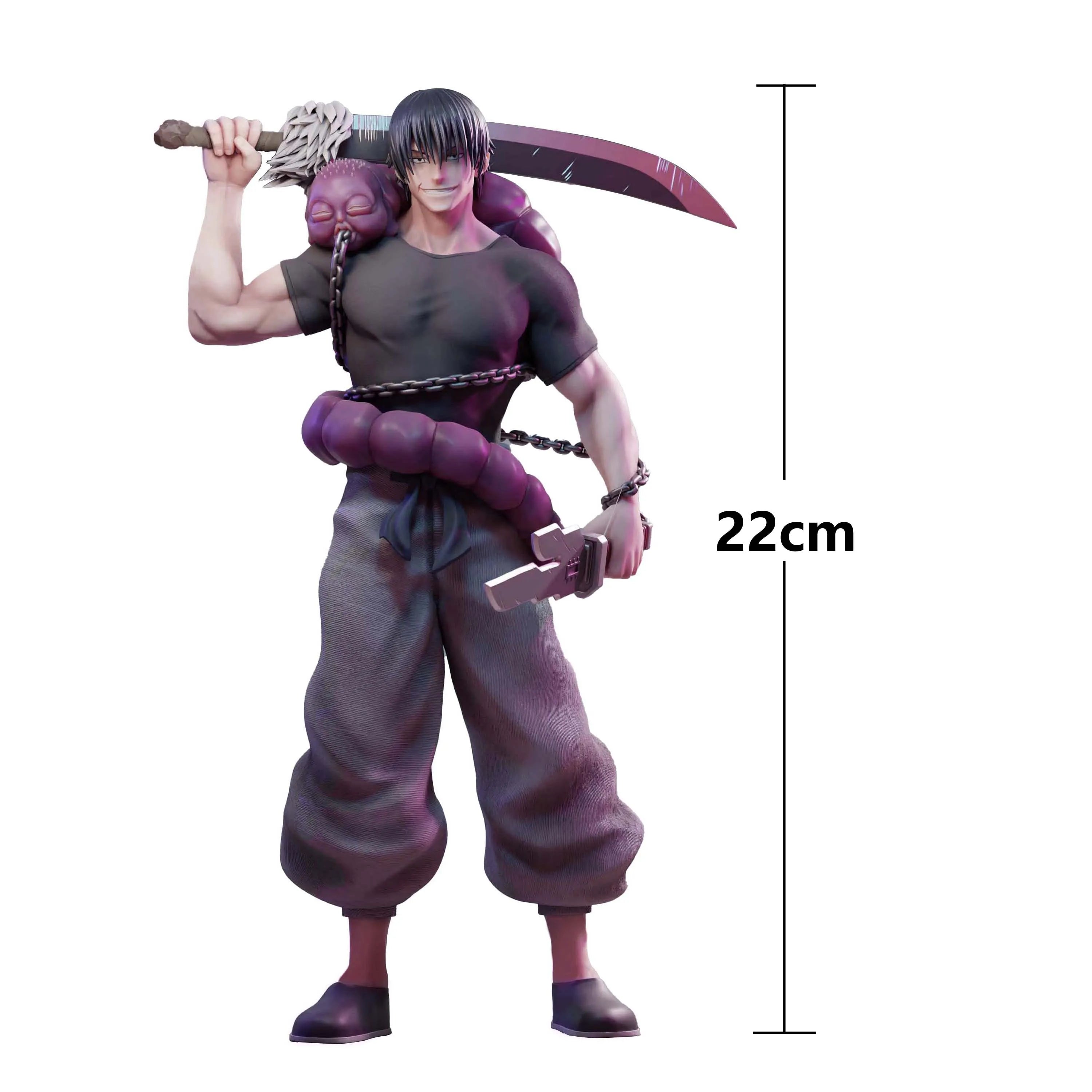 JJK Anime Toji Fushiguro Figure Strongest Warrior Toji Action Figures Collectible Doll Model Fushiguro Toji Figurine Boy Gifts