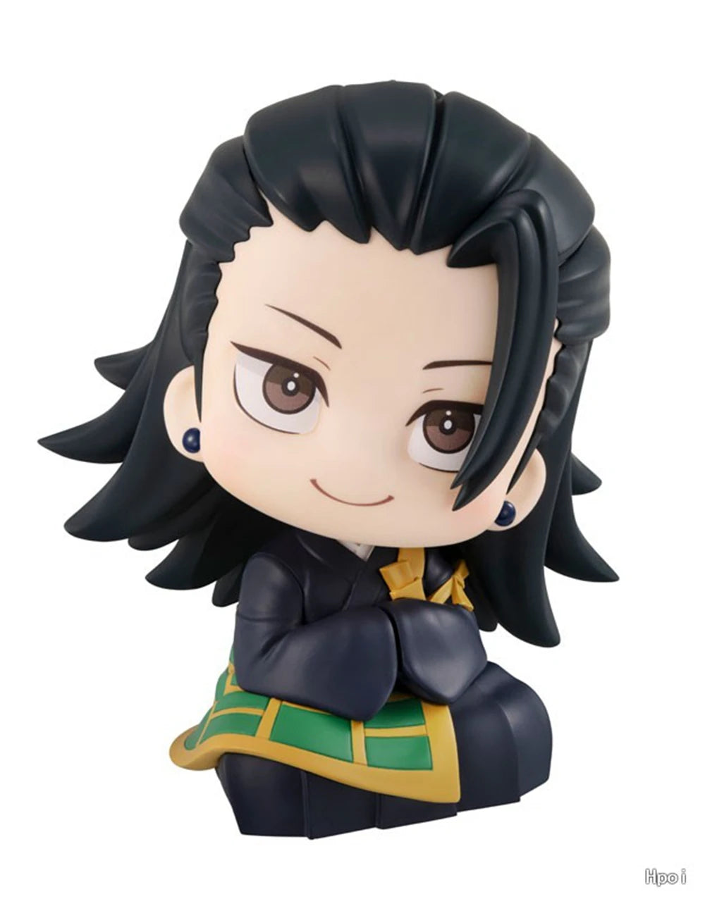 10CM Anime Jujutsu Kaisen Geto Suguru High School Satoru Gojo Look up Sitting Cute Q Version Model Toy Gift Action Figure