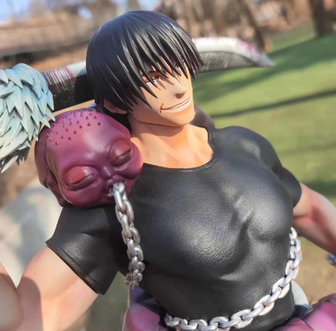 JJK Anime Toji Fushiguro Figure Strongest Warrior Toji Action Figures Collectible Doll Model Fushiguro Toji Figurine Boy Gifts