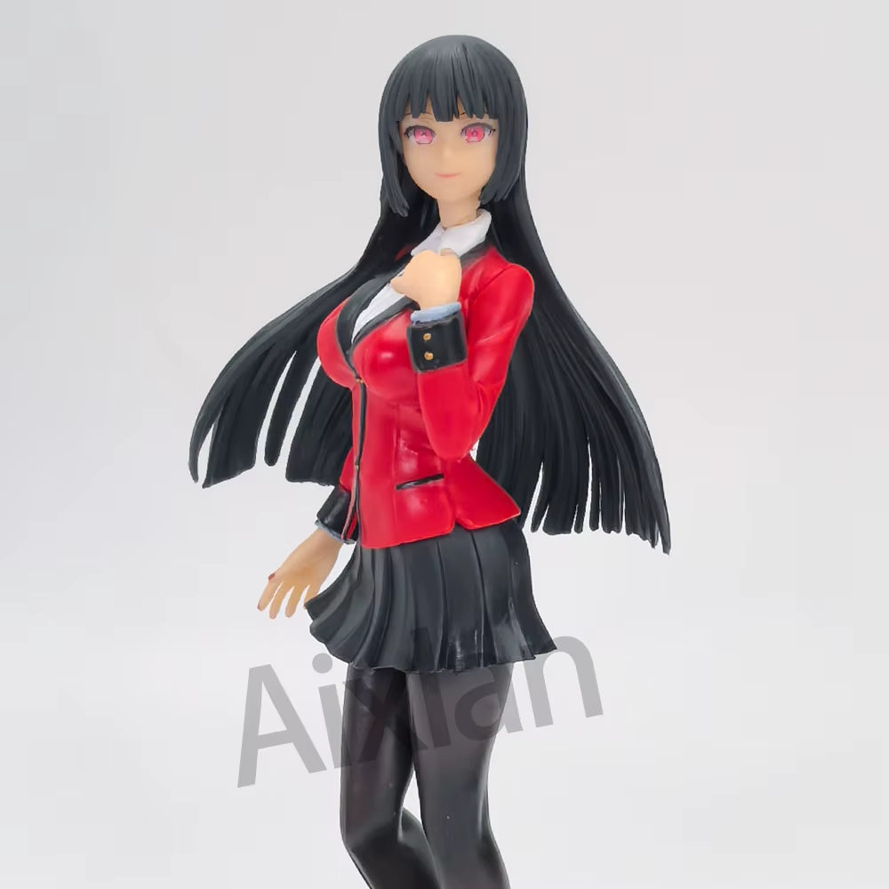 17Cm ARTFX J Kakegurui Anime Figure Jabami Yumeko PVC Action Figure Collectible Model Toys Gift Ornaments Doll Toy