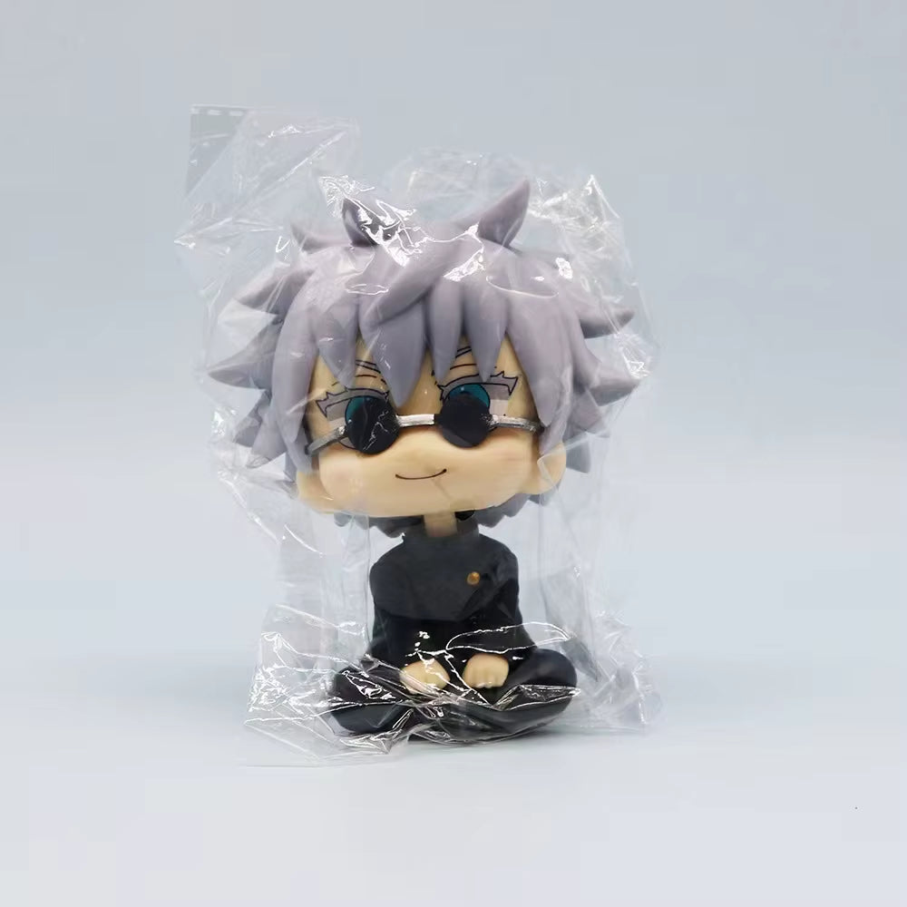 Jujutsu Kaisen Anime Figure Kawaii Geto Suguru PVC Model Fushiguro Figurine Cute Inumaki Gojo Satoru Okkotsu Yuta Brithday Gift