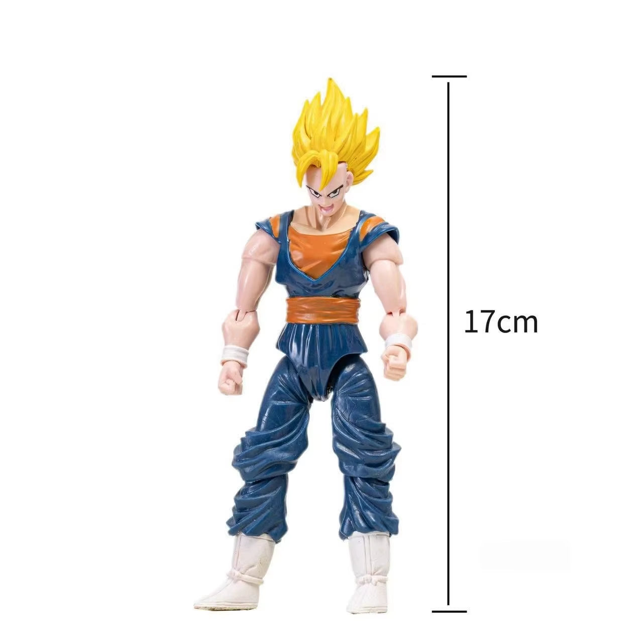 Dragon Ball Super Anime Action Figures Set - Son Goku Son Gohan Vegeta Frieza - Collectible Assembly Model Toys Gift for Kids