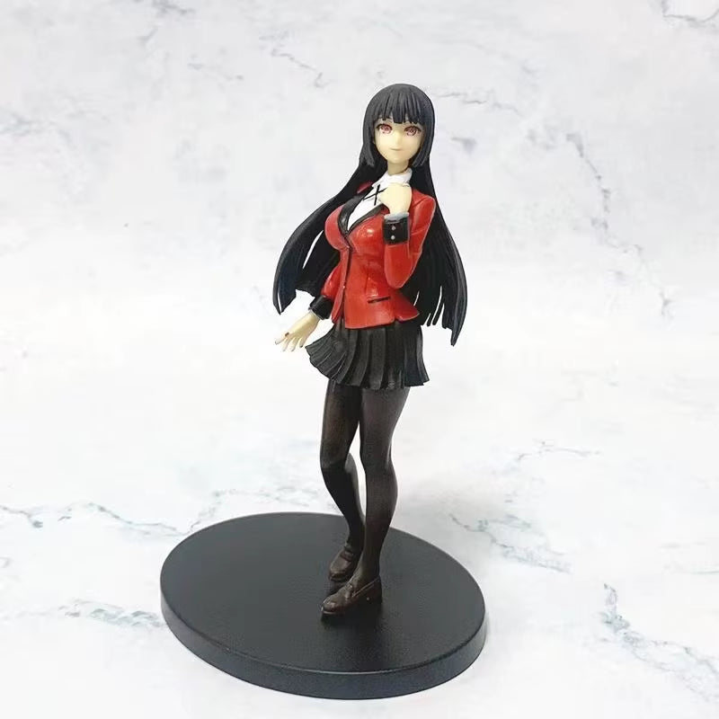 17Cm ARTFX J Kakegurui Anime Figure Jabami Yumeko PVC Action Figure Collectible Model Toys Gift Ornaments Doll Toy