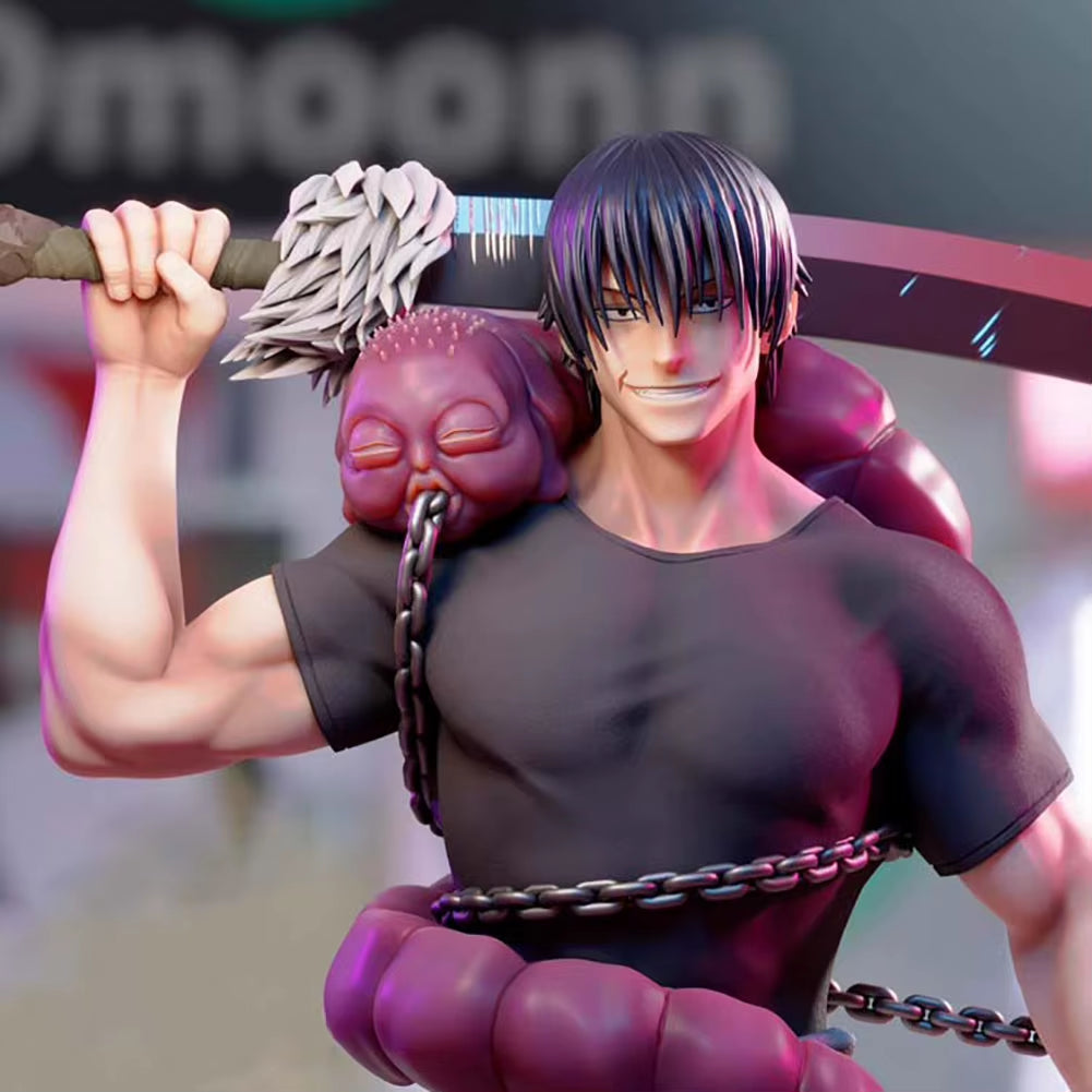 JJK Anime Toji Fushiguro Figure Strongest Warrior Toji Action Figures Collectible Doll Model Fushiguro Toji Figurine Boy Gifts