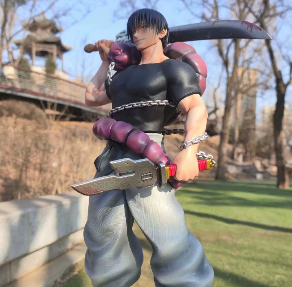 JJK Anime Toji Fushiguro Figure Strongest Warrior Toji Action Figures Collectible Doll Model Fushiguro Toji Figurine Boy Gifts