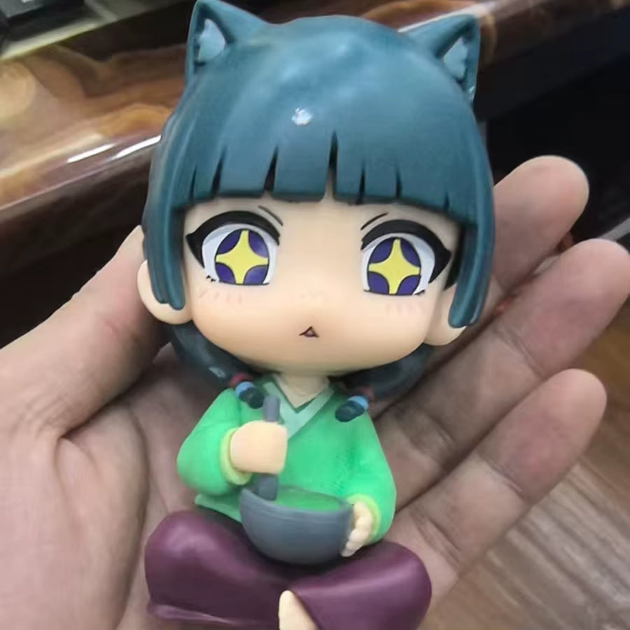 10Cm Kusuriya No Hitorigoto Anime Figure Garden Party #2640 Maomao Action Figure #2372 Jinshi Figurine PVC Collection Model Toys