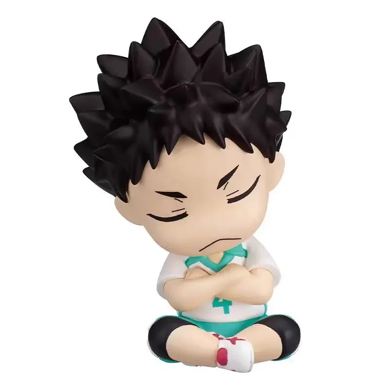 Genuine Action Figure 2 Haikyuu Sleep Style Iwaizumi Hajime Akaashi Keiji Oikawa Tooru Kotaro Bokuto Gacha Toy