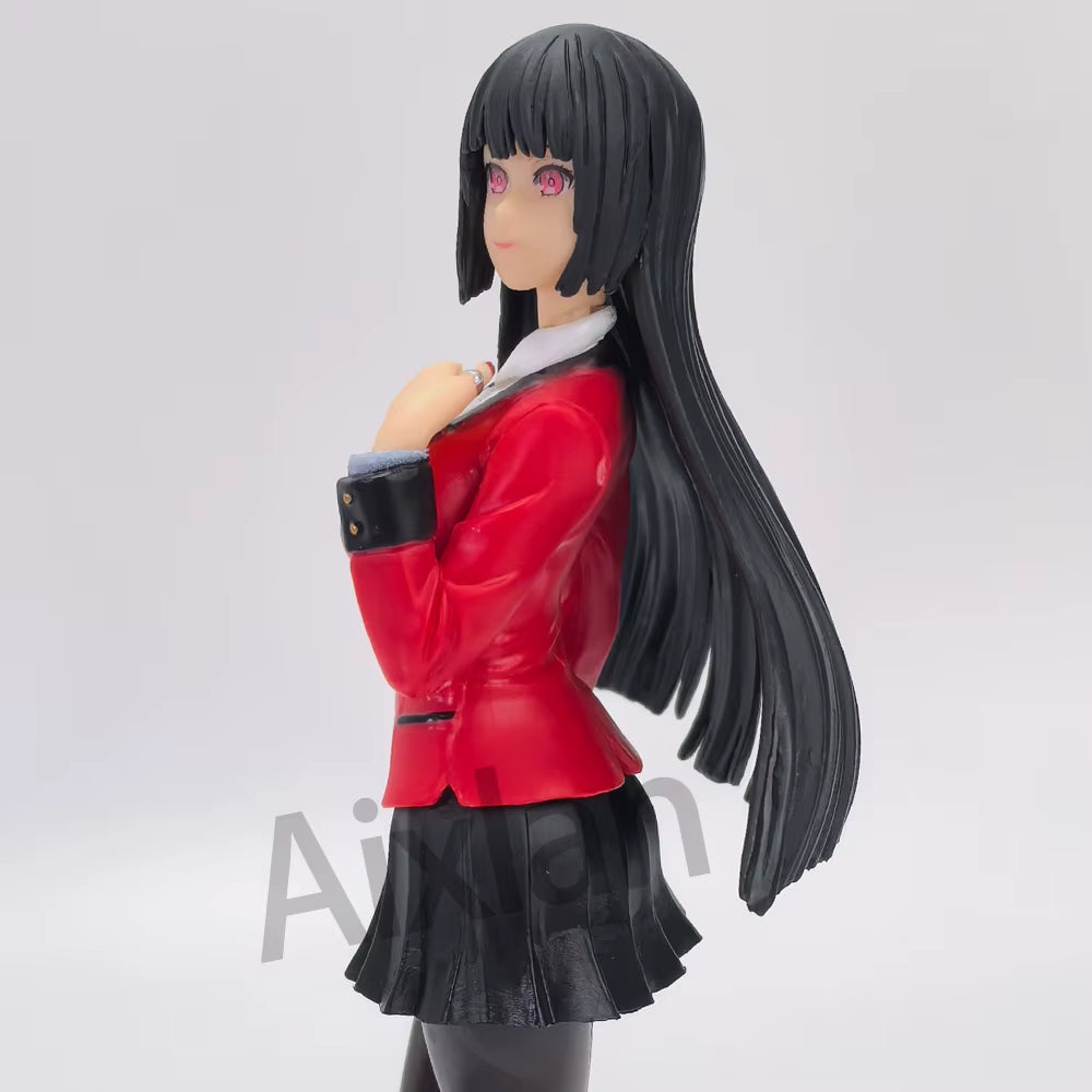 17Cm ARTFX J Kakegurui Anime Figure Jabami Yumeko PVC Action Figure Collectible Model Toys Gift Ornaments Doll Toy