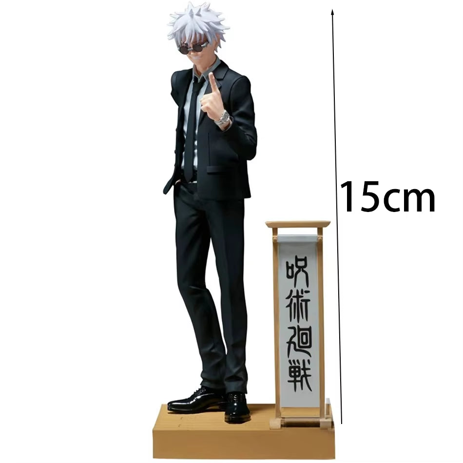 JJK Anime Figure Geto Suguru Gojo Satoru Action Figure Geto Suguru Gojo Satoru Figurine Doll PVC Model Collection Statue Gift